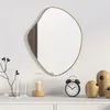 Image de Miroir mural Doré 50x40 cm