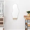 Image de vidaXL Wandspiegel 80x35 cm zilverkleurig348256