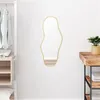 Image de vidaXL Wandspiegel 70x30 cm goudkleurig348260