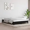 Image de vidaXL Bedframe zonder matras stof zwart 140x200 cm346722