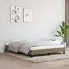Image de vidaXL Bedframe zonder matras stof taupe 140x200 cm346724