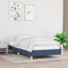 Image de vidaXL Bedframe zonder matras 90x200 cm stof blauw346792