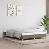 Image de vidaXL Bedframe zonder matras stof taupe 140x190 cm346814