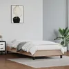 Image de Cadre de lit sans matelas cappuccino 80x200 cm similicuir