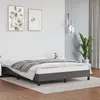 Image de vidaXL Bedframe kunstleer grijs 140x190 cm346902