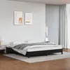 Image de Cadre de lit sans matelas noir 180x200 cm similicuir
