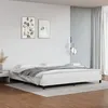 Image de vidaXL Bedframe kunstleer wit 200x200 cm346923
