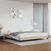 Image de vidaXL Bedframe kunstleer cappuccinokleurig 200x200 cm346927