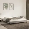 Image de vidaXL Bedframe zonder matras 160x200 cm fluweel lichtgrijs346982
