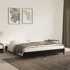Image de Cadre de lit sans matelas noir 160x200 cm velours