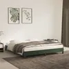 Image de vidaXL Bedframe zonder matras 160x200 cm fluweel donkergroen346985