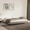 Image de Cadre de lit sans matelas gris clair 180x200 cm velours