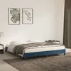 Image de vidaXL Bedframe zonder matras 180x200 cm fluweel donkerblauw346992
