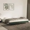 Image de vidaXL Bedframe zonder matras 200x200 cm fluweel donkergroen346997