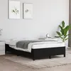 Image de vidaXL Bedframe zonder matras 120x200 cm stof zwart347052