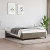 Image de vidaXL Bedframe zonder matras stof taupe 140x190 cm347062