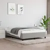 Image de vidaXL Bedframe zonder matras stof lichtgrijs 140x200 cm347066