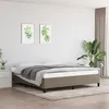 Image de vidaXL Bedframe zonder matras stof taupe 180x200 cm347086