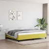 Image de vidaXL Bedframe zonder matras 200x200 cm stof groen347097