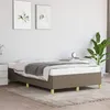 Image de vidaXL Bedframe zonder matras 120x200 cm stof taupe347153