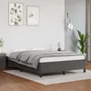 Image de vidaXL Bedframe kunstleer grijs 140x190 cm347249