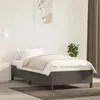 Image de vidaXL Bedframe zonder matras 80x200 cm fluweel donkergrijs347289