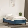 Image de vidaXL Bedframe zonder matras 80x200 cm fluweel donkerblauw347292
