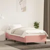 Image de vidaXL Bedframe fluweel roze 80x200 cm347293