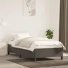 Image de vidaXL Bedframe zonder matras 100x200 cm fluweel donkergrijs347307