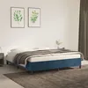 Image de vidaXL Bedframe zonder matras 160x200 cm fluweel donkerblauw347334