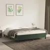 Image de vidaXL Bedframe zonder matras 180x200 cm fluweel donkergroen347339
