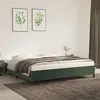 Image de vidaXL Bedframe zonder matras 200x200 cm fluweel donkergroen347345
