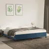 Image de vidaXL Bedframe zonder matras 200x200 cm fluweel donkerblauw347346