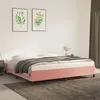 Image de vidaXL Bedframe fluweel roze 200x200 cm347347