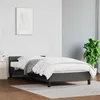 Image de vidaXL Bedframe met hoofdeinde zonder matras 80x200 cm grijs347469