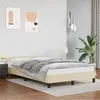 Image de vidaXL Bedframe met hoofdeinde zonder matras 120x200 cm cràmekleurig347491