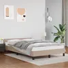 Image de vidaXL Bedframe met hoofdeinde zonder matras Cappuccino 140x190 cm347500