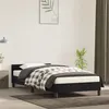 Image de vidaXL Bedframe met hoofdeinde zonder matras 80x200 cm fluweel zwart347539