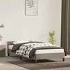 Image de Cadre de lit sans matelas gris clair 90x190 cm velours