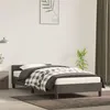 Image de Cadre de lit sans matelas gris foncé 90x190 cm velours