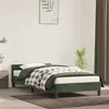 Image de vidaXL Bedframe zonder matras 100x200 cm fluweel donkergroen347558