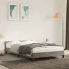 Image de vidaXL Bedframe zonder matras 120x200 cm fluweel lichtgrijs347561