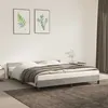 Image de Cadre de lit sans matelas gris clair 180x200 cm velours