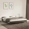 Image de Cadre de lit sans matelas gris foncé 180x200 cm velours