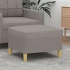 Image de vidaXL Tabouret 60x50x41 cm tissu taupe349270
