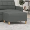 Image de vidaXL Tabouret 70x55x41 cm tissu gris foncé349272
