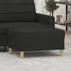 Image de vidaXL Tabouret 70x55x41 cm tissu noir349275