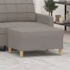 Image de vidaXL Tabouret 70x55x41 cm tissu taupe349278