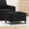 Image de vidaXL Tabouret 60x50x41 cm velours noir349298