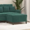 Image de vidaXL Tabouret 70x55x41 cm velours vert foncé349319